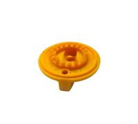 Régulateur de pour chaîne en plastique jaune 30mm pour robuste | Plastique résistant, ajustement pour précis, compatible scies standards, taille 30mm, usage prolongé