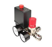 Régulateur de pression avec pressostat, compresseur d'air, régulateur de pression, support SC, valve de commande 220 V pour compresseur d'air, régulateur de pression, compresseur, vanne de commande,