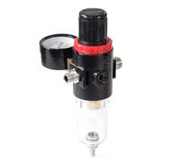 Régulateur de pression d’air & séparateur d’eau et manomètre jusqu’à 7bar 9,51mm (1/8") 12,91 (1/4")