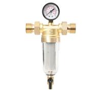 Régulateur de pression d'air pour pistolet de pulvérisation - Manomètre - Séparateur d'eau - Filtre à air en ligne - DN25 (25 mm) - 16 bars