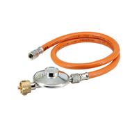 Régulateur de pression de gaz CFH 50 mbar avec tuyau de gaz de 80 cm DRS 452