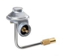 Régulateur de pression de gaz en métal 11 pouces WS pour réchaud de camping | 25000 BTU/h de puissance, 11 W.C. Ausgangsdruck, für ideal für Coleman für Roadtrip Modelle für lxe bis Party