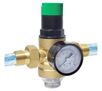 Régulateur de pression d'eau - Laiton - 3/4 pouce - DN 20 - Avec filtre à tamis inox 316