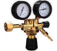 Régulateur de Pression Détendeur de bouteille de gaz co2 Pour bouteilles réutilisables MIG/MAG WIG TIG Régulateur de pression gaz