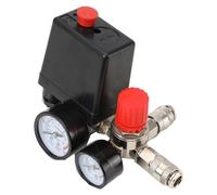Régulateur de pression / détendeur pour compresseur d'air - Vanne de régulation - Avec support - Kit de montage - Pour compresseur et pompe à air - Type UE