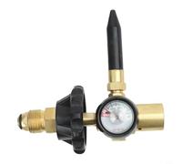 Régulateur de pression d'hélium, dispositif de remplissage de gaz, valve de cylindre en laiton, contrôle précis, entrée de 1 à 200 bar, filetage CGA580 G5/8, pour gonfler les ballons (B)