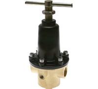 Régulateur de pression G1'' 6500l/min 3.0-50.0bar/44-725psi Laiton Gaz Liquides