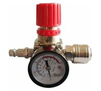 Régulateur de Pression - LARGEIGHT - Détendeur Pneumatique - 180psi - 12bar - Couleurs Multiples