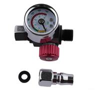 Régulateur de pression pneumatique 1/4" avec filtre anti-humidité pour pistolet - Réglable 10 bar max