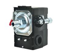 Régulateur de pression pour compresseur d'air G1/4 Port unique | Ce pressostat à port unique offre un contrôle fiable pour votre compresseur d'air afin de maintenir une performance de