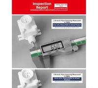 Régulateur de pression réglable RO System avec raccords Quick Connect 1/4" et 3/8" pour une gestion constante du débit d'eau (96,5 cm)