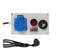 Régulateur de puissance, régulateur de vitesse 2000W pour moteur 220V - Régulateur de tension AC, régulateur de tension 9A pour ventilateur réglable