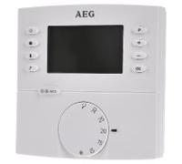 Régulateur de température ambiante sans fil avec programme hebdomadaire AEG RTF-D | EHT AEG | AEG RTF-D | 233862 | Thermostat d'ambiance
