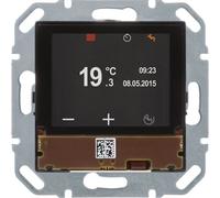 Régulateur de température KNX TFT display+BCU - Thermostat d'ambiance KNX 80440100