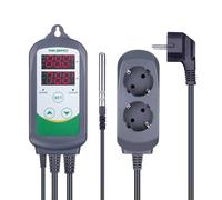 Régulateur de température numérique, sortie à double relais, plage de température précise -50 à 99 °C, sonde ITC-308S NTC