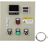 Régulateur de température PID intégré avec boîtier thermostatique intelligent et thermocouple M6 2M, triphasé, 15 kW, 380 V CA
