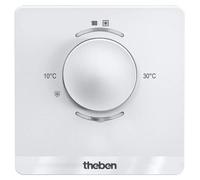 Régulateur de température pour pièce individuelle LUXORliving R718, compatible KNX, plage de température de 5 à 30 °C