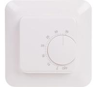 Régulateur de température RT-824 avec sonde inclus dans la livraison. Plage de réglage de la température : 5÷35°C, contact : 1P, I=16A, montage dans une boîte de jonction O60