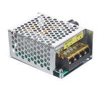 Régulateur de Tension 35a 220v 4000w pour Moteur Électrique | Réglage 10-220v, Borne à 4 Positions et Trou 6mm, Alliage D'aluminium, Pcb Acier Inoxydable