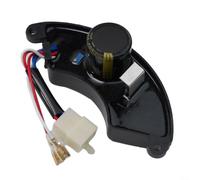Régulateur de tension automatique pour générateur diesel monophasé 5 kW à 10 kW Design demi-lune avec connecteur à 4 fils et assemblage de balais de carbone