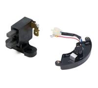 Régulateur de tension AVR universel pour générateur diesel essence 5-6.5KW 1PH 220V style demi-lune,Pièce de rechange pour G