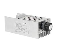 Régulateur de tension électronique, 0-220v 10000w Régulateur de tension Scr ultra haute puissance Régulateur de vitesse multifonction Variateur Thermostat pour chauffe-eau de four électrique