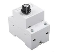 Régulateur de tension électronique blanc 220 V 10 A AC Contrôleur de moteur utilisant la technologie avancée d'angle de phase pour un fonctionnement fluide des meuleuses, ventilateurs, chauffages et