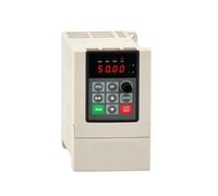 Régulateur de Vitesse de Moteur Solaire VFD, 0,4 KW, 0,75 KW, 1,5 KW, 2,2 KW, entrée monophasée DC200V-400V(3ph AC0-240V,0.4KW)