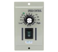 Régulateur de vitesse moteur 110 V Entrée CC 0–24 V Sortie pour emballage et impression DC-51