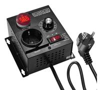 Régulateur de vitesse pour moteur 230 V, régulateur de tension avec prise EU, 4000 W