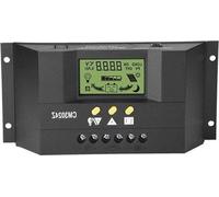 Régulateur solaire 24 V 30 A avec écran LCD - Paramètres réglables - Protection contre les surcharges - Manuel d'utilisation - Haute qualité.