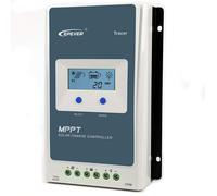 Régulateur solaire MPPT 20A, 12V/24V, avec écran LCD et protocole Modbus