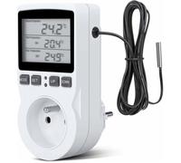 Regulateur Température Numérique,Prise Thermostat Chauffage Refroidissement，pour Régulateur Température Ferme-40 ~ 120 ° C