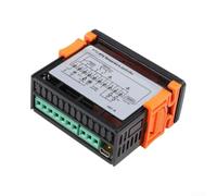 Régulateur Thermostat Numérique 2 Capteurs Précision(110V) | Double sonde , montage rail DIN, installation rapide outils, pour affichage numérique intuitif, contrôle précis