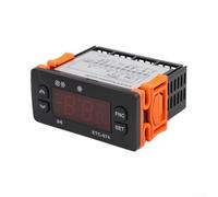Régulateur Thermostat Numérique 2 Capteurs Précision(220V) | Double sonde , montage rail DIN, installation rapide outils, pour affichage numérique intuitif, contrôle précis