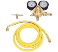 Régulateurs de gaz pour bouteilles - Régulateurs de gaz avec raccord CGA580 - Manomètres intégrés - Contrôle de pression stable - Cuivre de haute qualité - Applications polyvalentes
