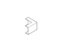 REHAU ANGLE EXTERIEUR POUR MOULURE AXIS MINI 50x20 PVC BLANC