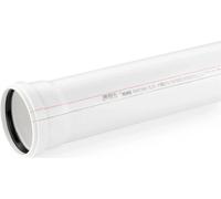 REHAU RAUPIANO PLUS, tuyau d'évacuation, DN 160, barre avec 1 pièce.