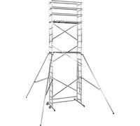 Hailo Réhausse échafaudage roulant Hobbystep® H6 pour escalier 6,00 m