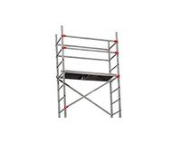 Rehausse echafaudage roulant pour escalier avec montage rapide 4,8m/6,8m Hailo Fast & Lock 7 G
