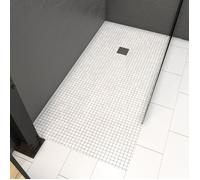 Rehausse pour bac receveur de douche à carreler 90x160 cm recoupable sur mesure