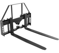 Rehausse pour cadre de fourches à palettes - Attache rapide - Charge maxi 1814 kg - Fourches 1065 mm - Attelage remorque 5,08 cm - Fourreaux de lances - Pour mini-chargeurs et tracteurs
