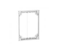 Réhausse pour coffret modulaire Resi9 - 3 rangées - 18 modules