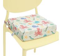 Rehausseur Chaise -nt Pour Tout-petit, Coussin Démontable Réglable Lavable Avec Sangles Et Fond Antidérapant, Portable Facile À Transporter