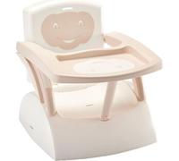 Rehausseur de Chaise Babytop Thermobaby, 2 Hauteurs d'Assise, Tablette Antidérapante, Marron Glacé