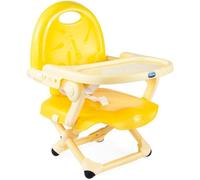 Rehausseur de Chaise CHICCO Pocket Snack, Compact, Transportable, Saffron