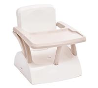 Rehausseur de chaise enfant 2 en 1 THERMOBABY YEEHOP - 6-18 mois - Harnais sécurité 3 points - Tablette amovible - Marron glac