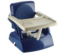 Rehausseur de Chaise Enfant Thermobaby YEEHOP, 2 en 1, Harnais 3 Points, Tablette Amovible, Bleu Océan