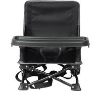 Rehausseur de Chaise Evolutif Bambisol, 6-36 Mois, Transformable Chaise Enfant 3-5 Ans, Pliable, Noir