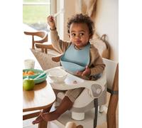 Rehausseur de chaise rigide gris/blanc TU